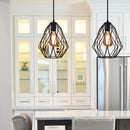 Modern nordic style minimalist industrial iron pendant light