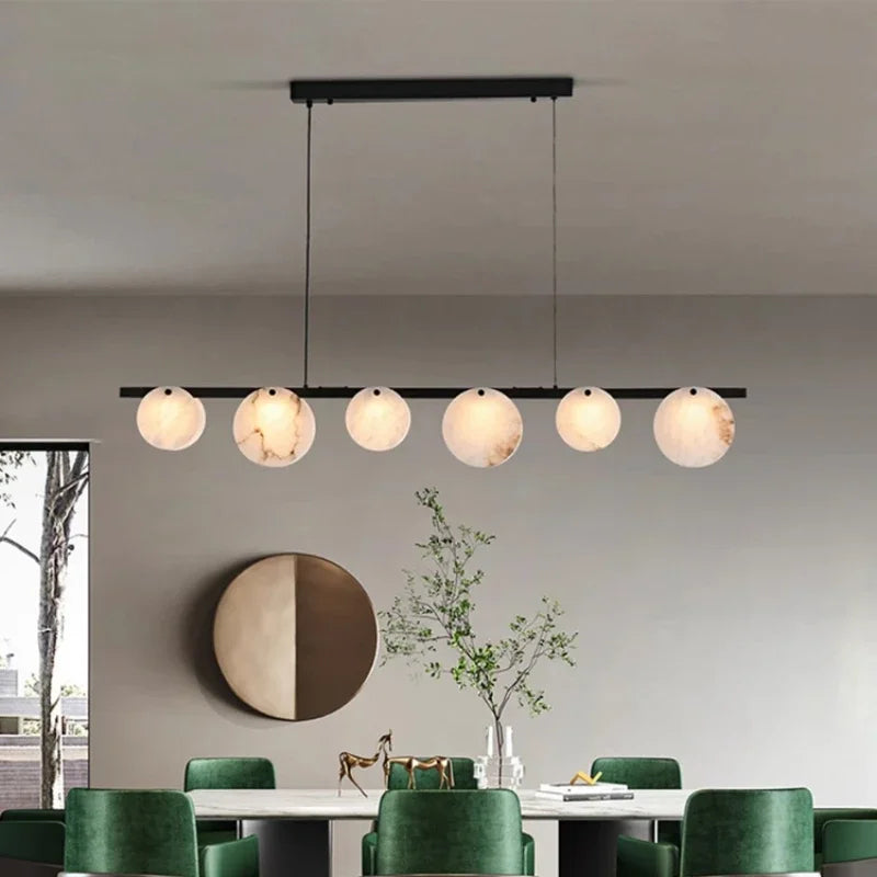 suspension moderne en pierre pour décoration intérieure élégante - vue 4 sur 7