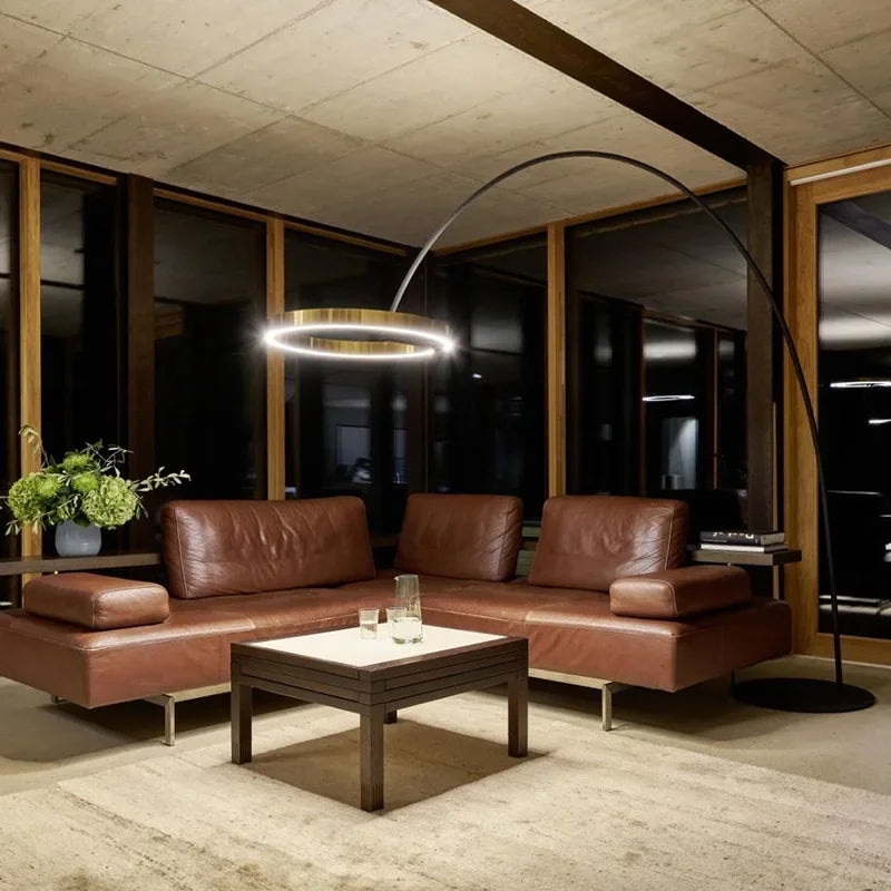 Lampadaire LED style italien décor intérieur - vue 4 sur 18