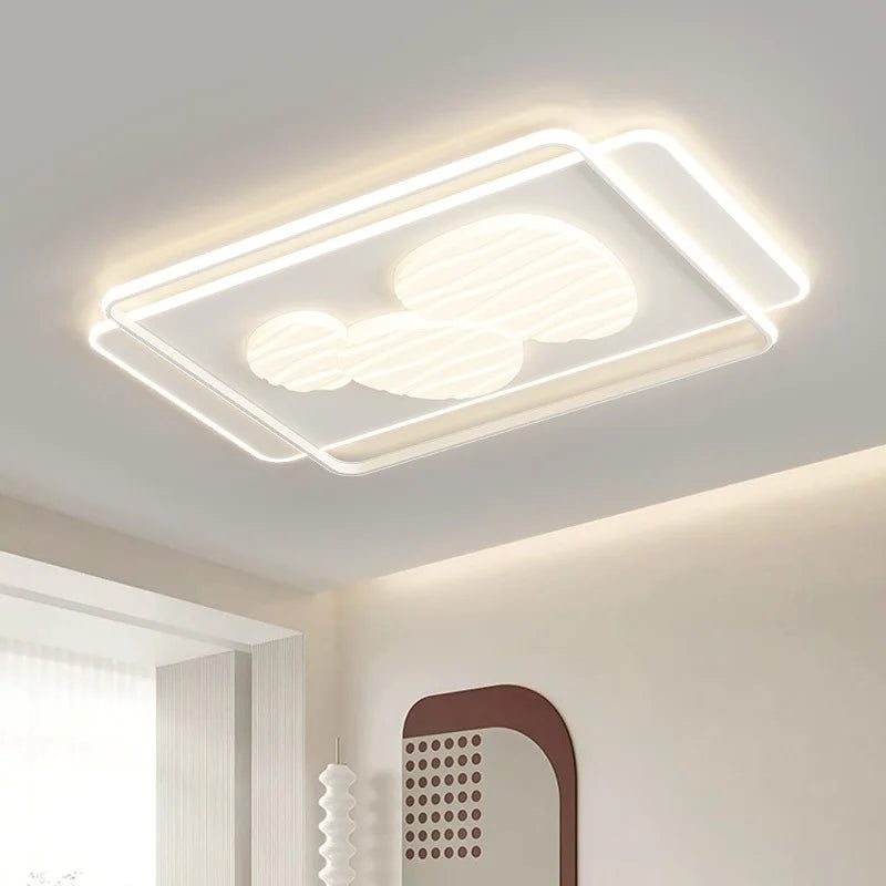 plafonnier à led moderne pour décoration intérieure et luminaires élégants - vue 4 sur 11