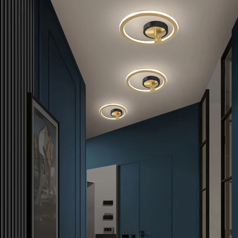 plafonnier led moderne pour décoration intérieure élégante - vue 4 sur 9