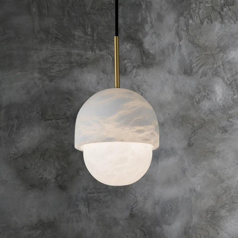 suspension moderne marbre Led luxe Restaurant lustre décor à la maison Lustres salle à manger suspension - vue 5 sur 25