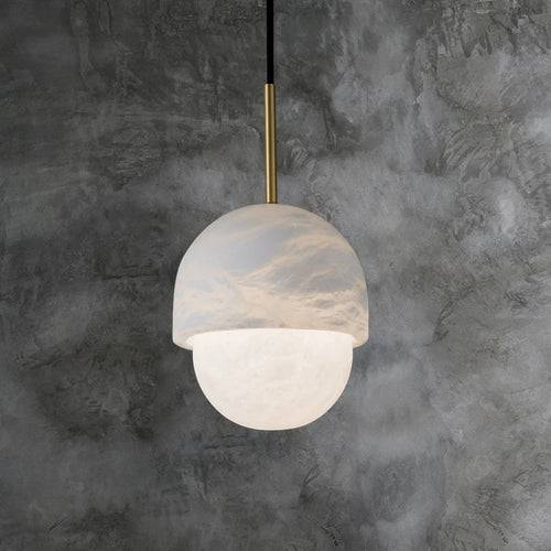 Suspension moderne avec marbre design - vue 5 sur 27