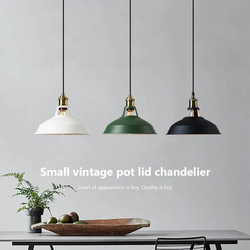 Nordique loft suspension Vintage lustre suspension lampe moderne suspension plafonniers LED Restaurant salon décoration