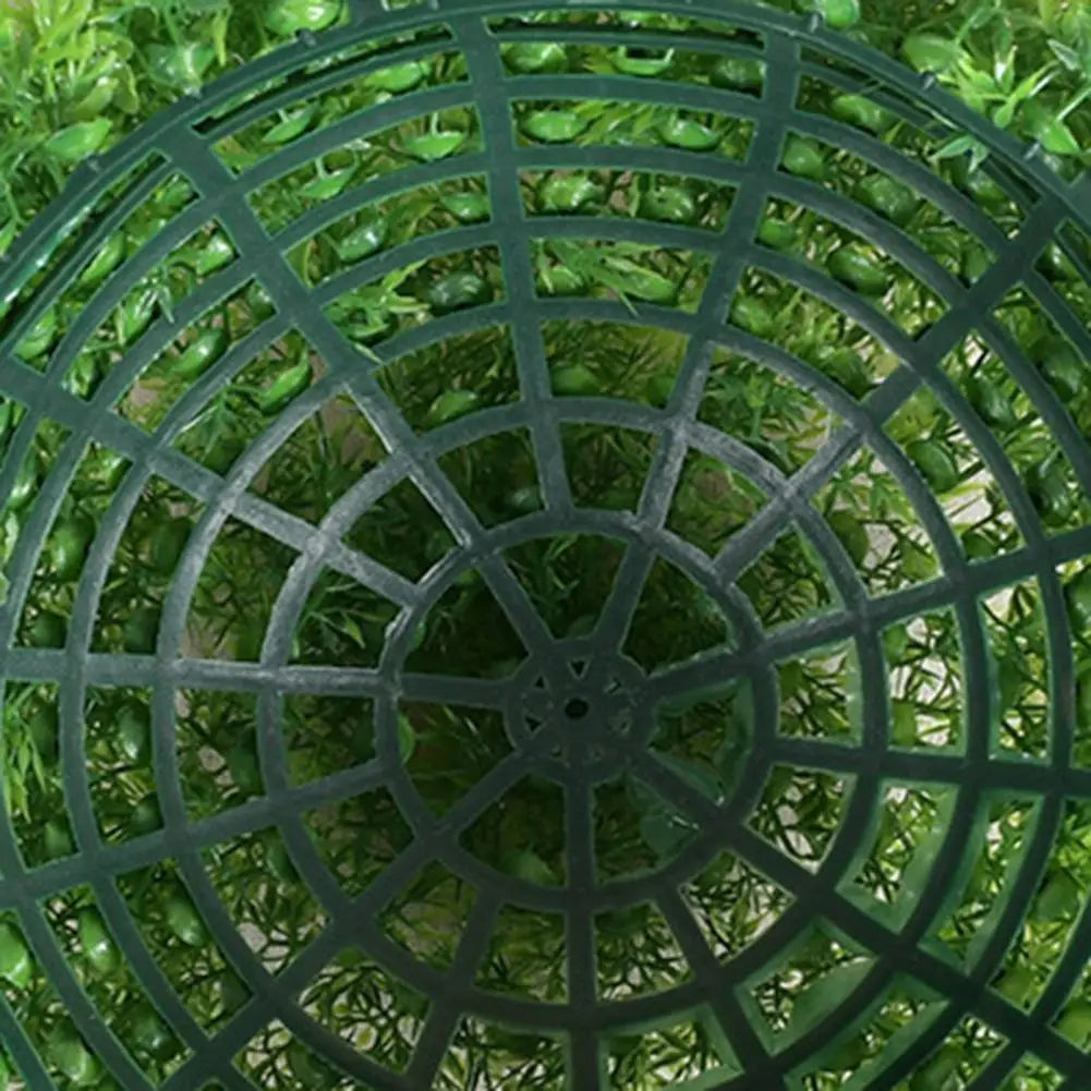 boule de topiaire artificielle décorative pour jardin résistante aux uv - vue 5 sur 10