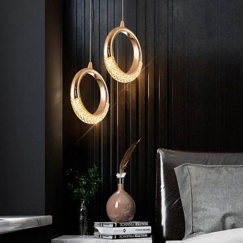 Suspension De Luxe En Cristal à LED design - vue 5 sur 13