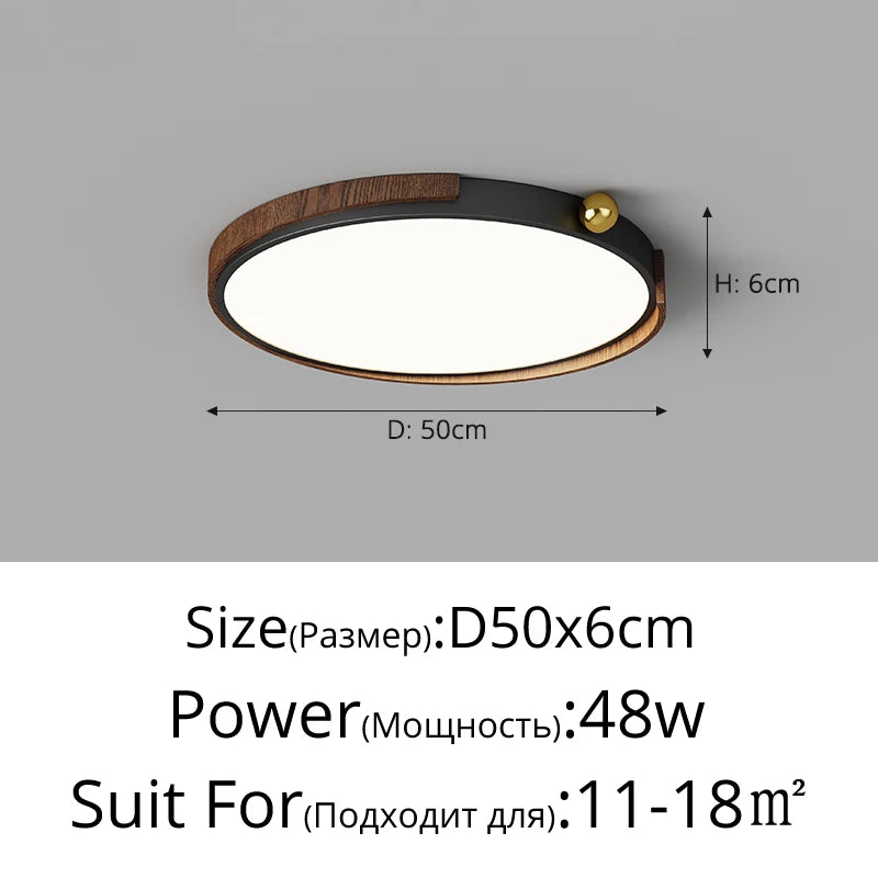 plafonnier nordique à LED design moderne pour intérieur - vue 13 sur 12