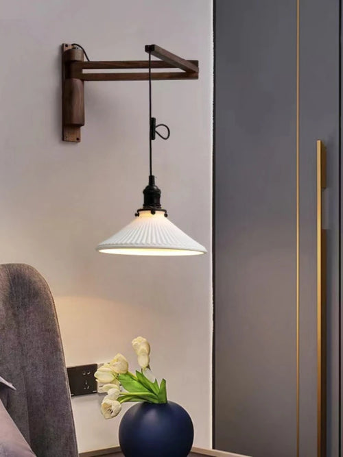 applique murale extensible en cuivre design élégant et fonctionnel