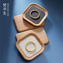 plateau de rangement en bois pour bijoux montres et colliers