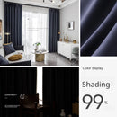Rideau moderne occultation élevée pour salon chambre