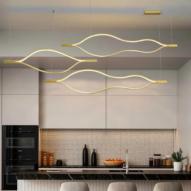 lustre led créatif postmoderne en forme de lèvre - vue 5 sur 11