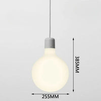 suspension tube à essai design suédois en verre pour loft