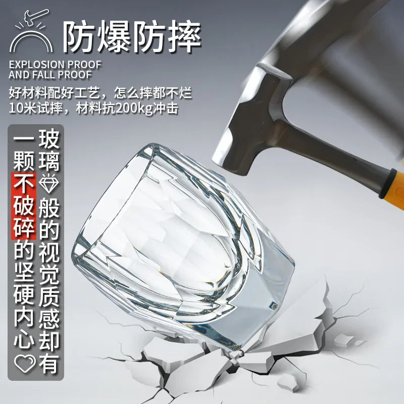 Verres creatifs style western whisky biere eau maison - vue 5 sur 6