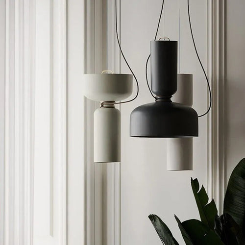 Suspension LED moderne minimaliste en fer - vue 6 sur 24