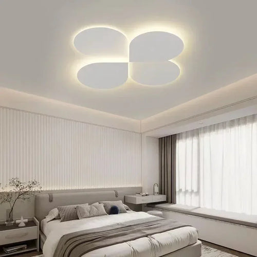 Plafond moderne à LEDs Lustre lampe pour salon salle à manger chambre balcon décor à la maison intérieur Intelligent luminaire Lustre