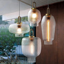 Suspension LED au Design nordique moderne en verre