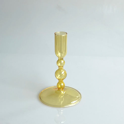 bougeoir en verre pour décoration intérieure créative et élégante - vue 8 sur 18