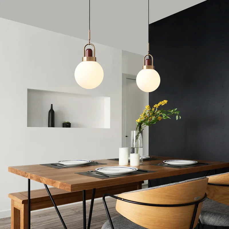 lustre rétro minimaliste pour restaurant bar et décoration