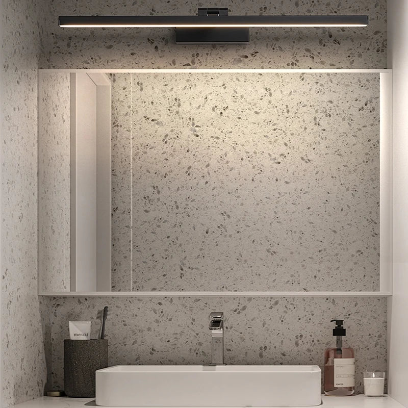 SANDYHA Style nordique miroir applique maison Led Anti-buée salle de bain éclairages moderne hôtel intérieur décor armoire maison lumières - vue 8 sur 8