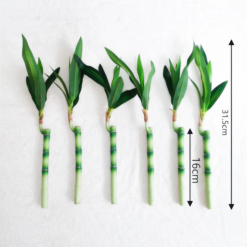plantes artificielles en bambou pour décoration intérieure et extérieure - vue 13 sur 13