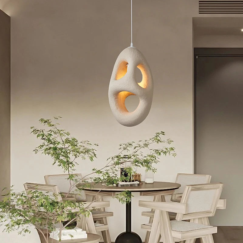 lustre nordique wabi sabi pour restaurant bar et vestiaire - vue 4 sur 11