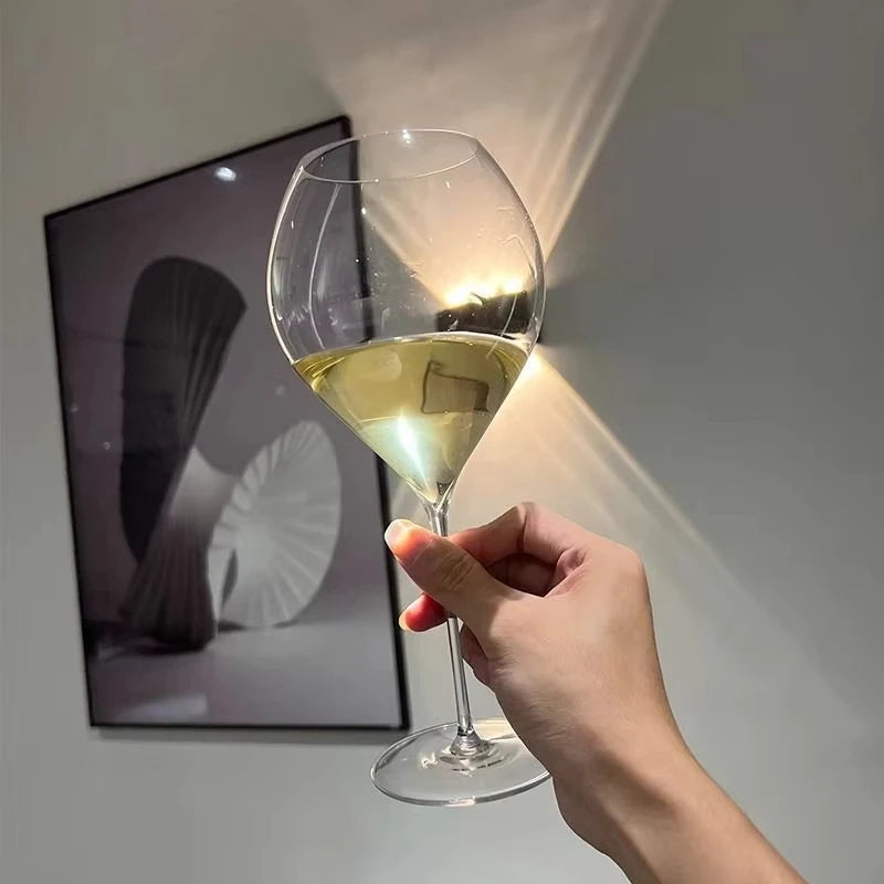 Verres vin cristal ultra fins 500ml élégants bar - vue 7 sur 7