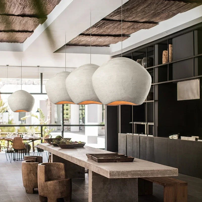 suspension led moderne au design nordique pour restaurant et bar - vue 6 sur 8