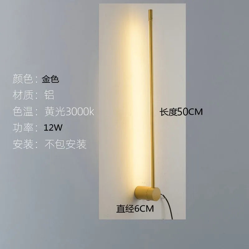 Nordic minimalist wall light modern decorative indoor lighting - vue 16 sur 20
