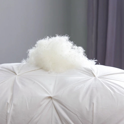 3D Bread White Goose Down Filler Comforter King Queen Size Duvet Insert, 100% Cotton Cover, All Seasons Quilt Thicken Blanket - vue 6 sur 11