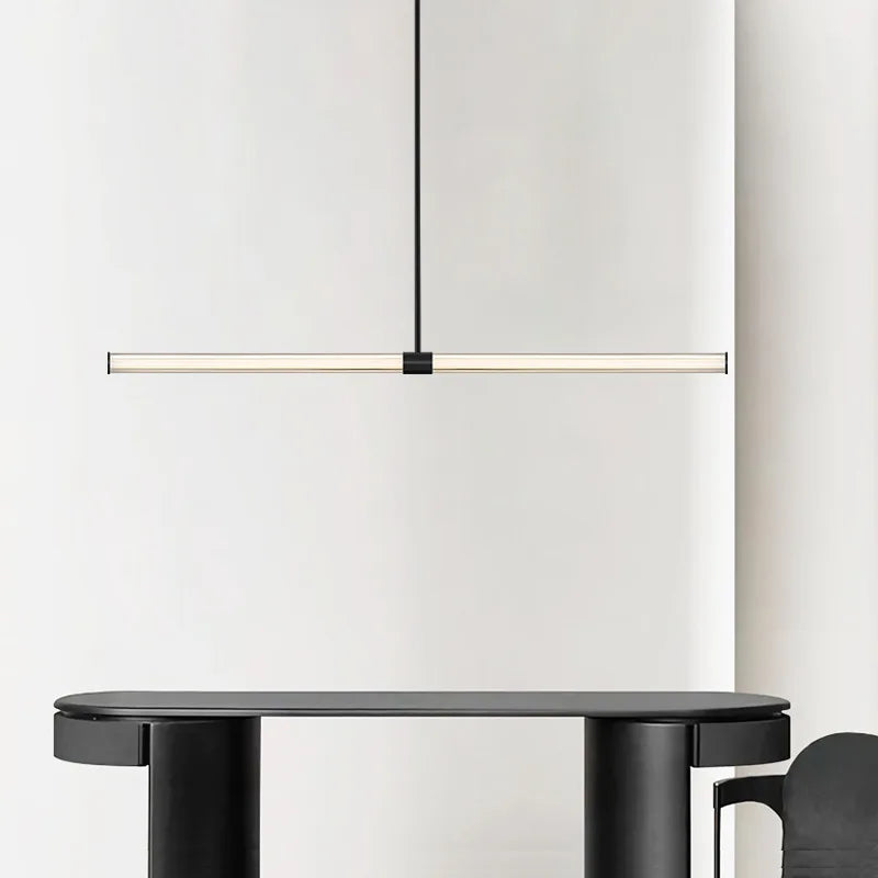 lustre de luxe moderne en verre de cuivre suspendu - vue 4 sur 9