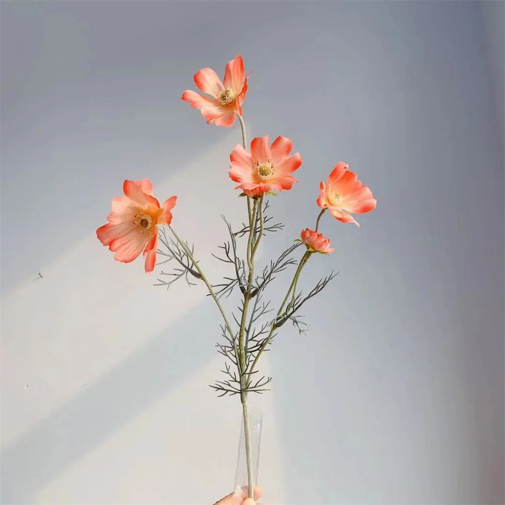 grande marguerite artificielle bouquet de fleurs en soie décoration mariage - vue 13 sur 18