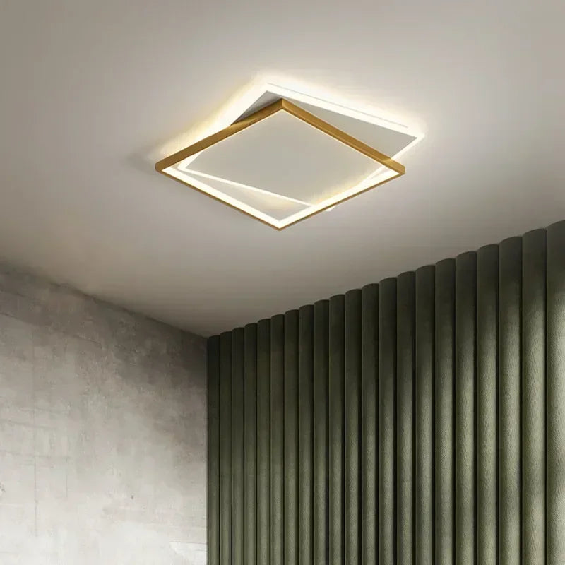 plafonnier moderne à leds pour décoration intérieure élégante - vue 5 sur 14