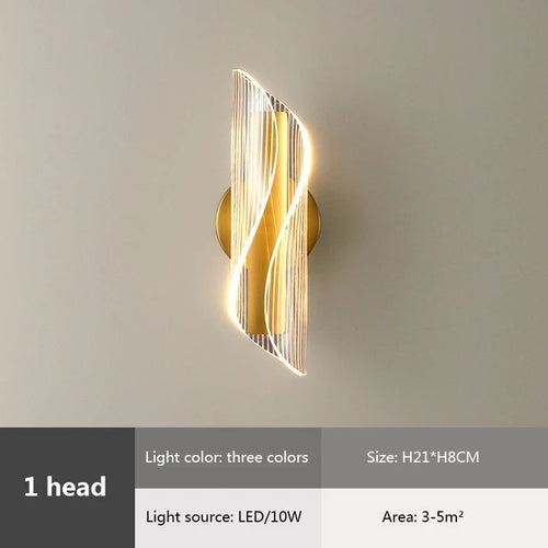 luxe acrylique applique murale led appliques murales