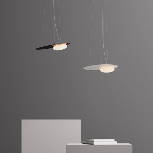 lustre led moderne créatif pour décoration de restaurant avec cordons réglables