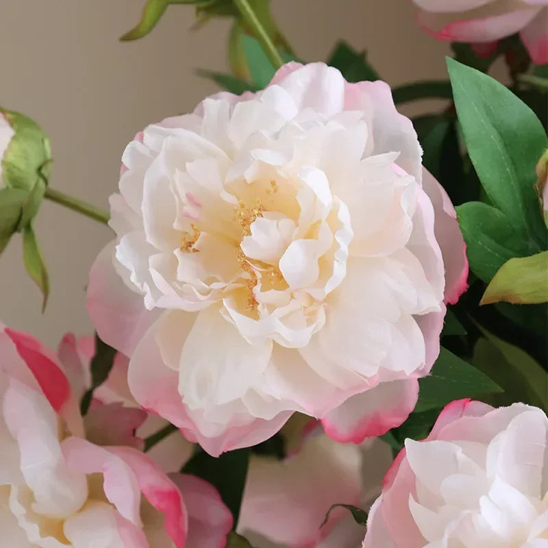 fleurs artificielles en soie pour décoration de café et restaurant - vue 2 sur 10