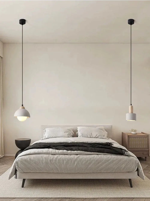 suspension design en ciment pour intérieur moderne et décoratif - vue 2 sur 8