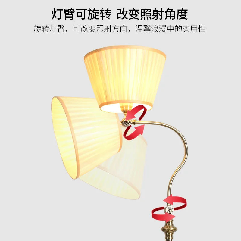 lampadaire rétro créatif en fer style industriel pour intérieur moderne - vue 5 sur 9