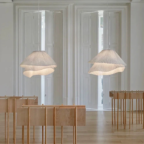 Nordique Wabi Sabi suspension LED lumières pour salon Restaurant Lustre salle à manger chambre Loft suspension lampe Lustre Luminaire
