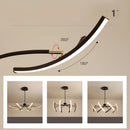 lustre led moderne éclairage intérieur lampes luminaires