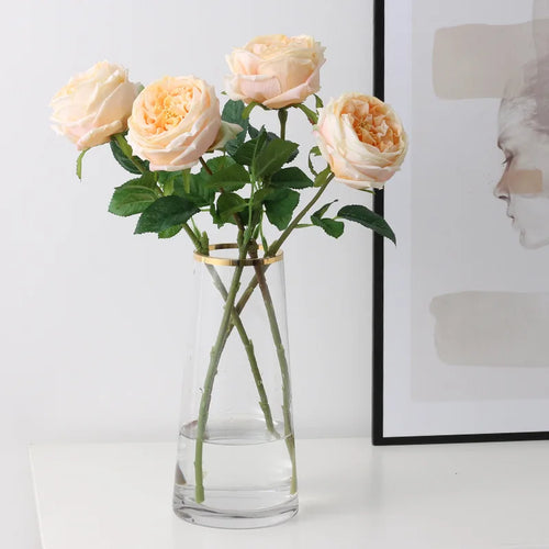 branche de fleurs artificielles en soie pour décorations festives et mariage - vue 3 sur 13