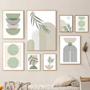 décoration murale géométrique abstraite style boho moderne