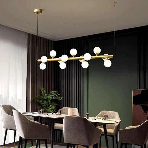 lustre suspension led moderne pour éclairage intérieur