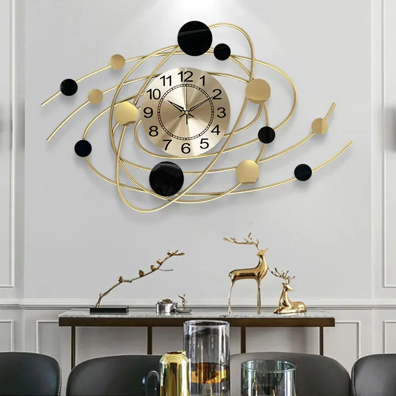 horloge murale moderne élégante pour décoration intérieure - vue 6 sur 6