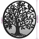 60x60 cm black mirror iron for indoor use, home decoration wall decal living room decoration