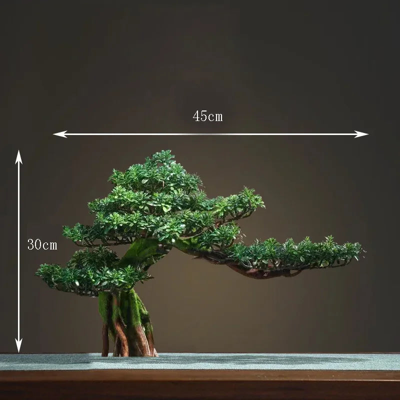 décoration intérieure faux arbre bonsaï style chinois pour intérieur et extérieur - vue 17 sur 22