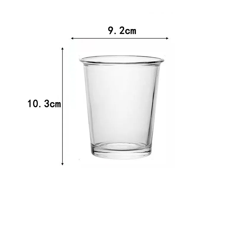 Mug en verre transparent style bubble tea coréen - vue 7 sur 8