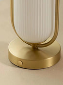 Modern nordic glass portable decorative lamp