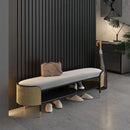 A Bench Can Be Sat At The Door of The Entrance Shoe Change Stool, Cabinet Can and Household Integrated Shoe Stool Furniture