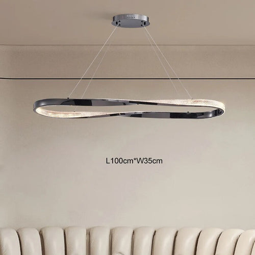 Lustre design salon minimaliste - vue 12 sur 12
