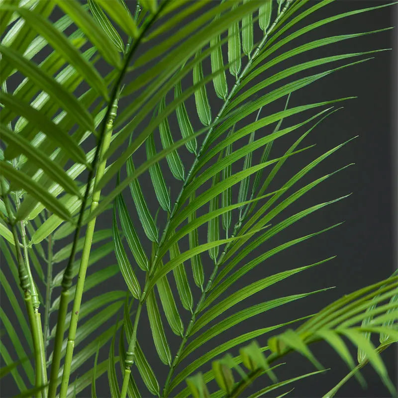 palmier tropical artificiel grandes feuilles pour décoration intérieure et extérieure - vue 5 sur 7